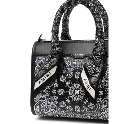 Amiri Bandana Micro Triangle Crossbody Bag