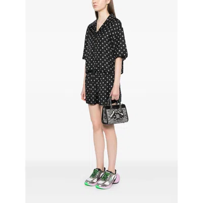 Amiri Bandana Micro Triangle Crossbody Bag