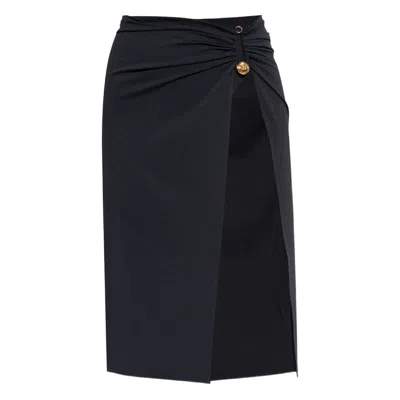 Versace Rolled High-rise Midi Skirt