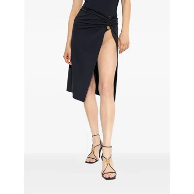Versace Rolled High-rise Midi Skirt
