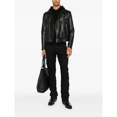 Tom Ford Men Seamless Cashmere Hoodie In Black