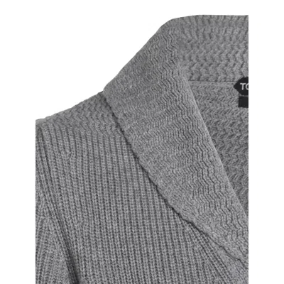 Tom Ford Shawl Collar Sweater Front Pockets