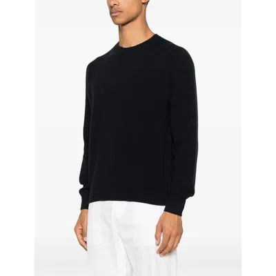 Tom Ford Men's Luxurious Wool And Silk Sweater In Blue