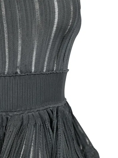Alaïa A-line Crinoline Mini Dress With Removable Straps