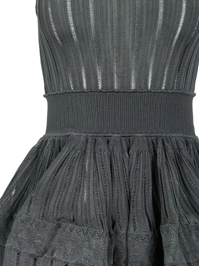 Alaïa A-line Crinoline Mini Dress With Removable Straps
