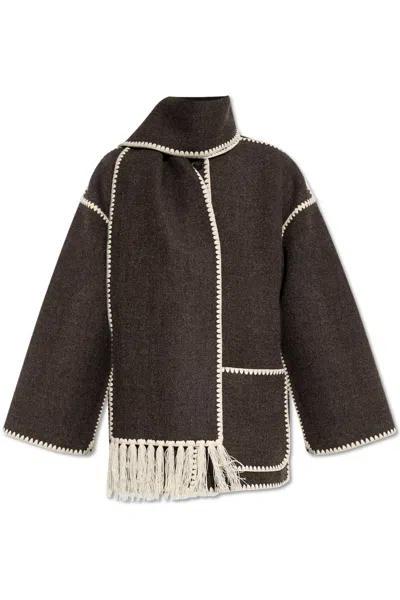 Totême Jacket Toteme In Brown