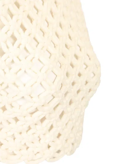Alaïa Alaia White Knotted Sleeveless Tank Top Women