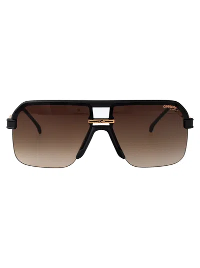 Carrera Navigator-frame Sunglasses In Brown
