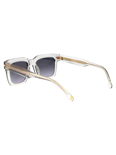 Carrera Grey Acetate Sunglasses In Metallic