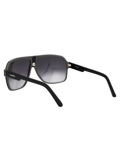 Carrera Black Acetate Sunglasses In Black