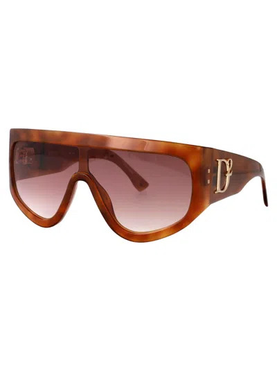 Dsquared2 Havana 2 Acetate Sunglasses In Brown