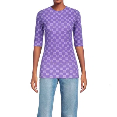 Ambush Jersey T-shirt Women In Purple