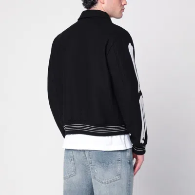 Amiri Bones Snap-button Wool Jacket