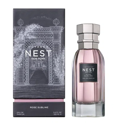 Nest New York Rose Sublime Eau De Parfum 3.4 Oz. In Transparent