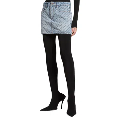 Balenciaga Women Miniskirt With Logo