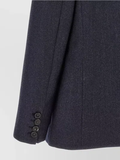 Stella Mccartney Wool Blazer With Front Flap Pockets