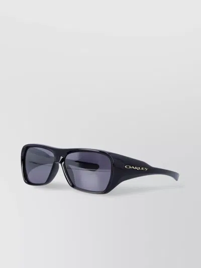 Oakley Rectangular Frame Sunglasses Dark Lenses In Black