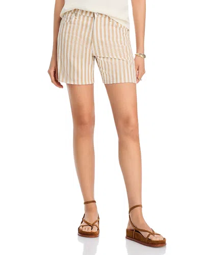Rag & Bone Kaia Stripe Denim Shorts
