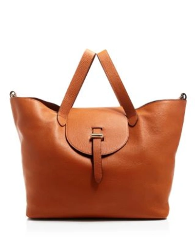 Shop Meli Melo Thela Large Satchel In Tan