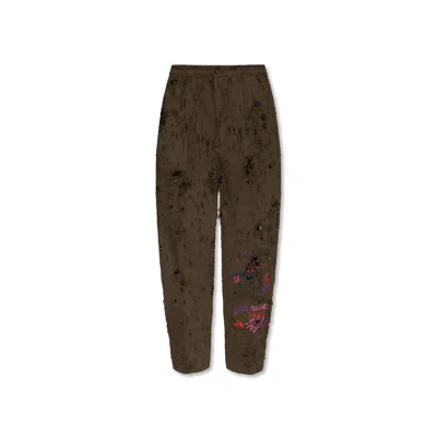 Dsquared2 Distressed Graffiti-print Trousers