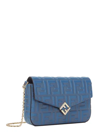 Fendi Ff Embossed Pochette
