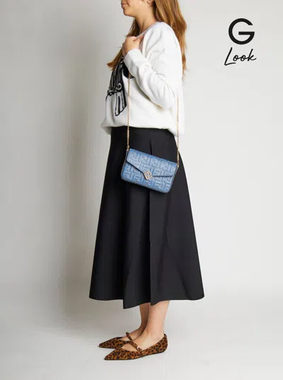 Fendi Ff Embossed Pochette