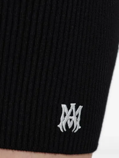 罗纹迷你半身裙