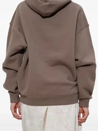 Kenzo Boke Flower 2.0 Embroidered Oversized Hoodie In Brown
