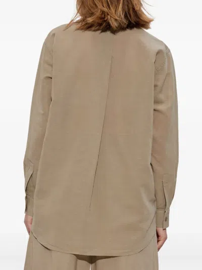 Issey Miyake Paper-esque U Button-up Shirt