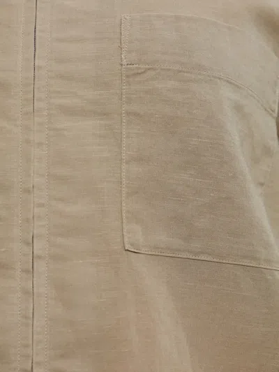 Issey Miyake Paper-esque U Button-up Shirt