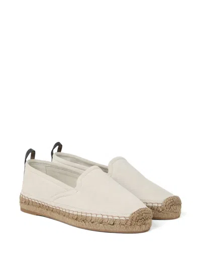 Brunello Cucinelli Monili Espadrilles Mit Kettendetail In Neutral