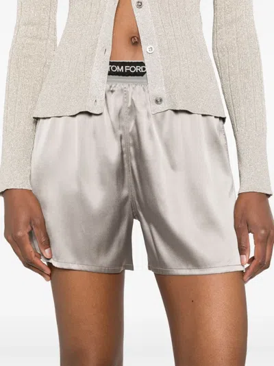 Tom Ford Logo Band Silk Short