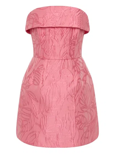 Rebecca Vallance Petra Mini Dress In Pink