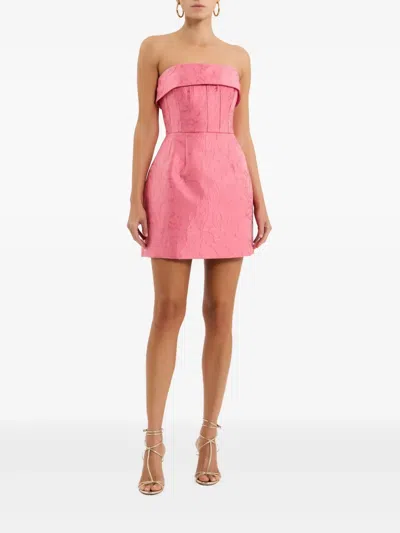 Rebecca Vallance Petra Mini Dress In Pink
