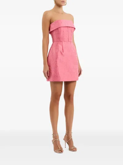 Rebecca Vallance Petra Mini Dress In Pink
