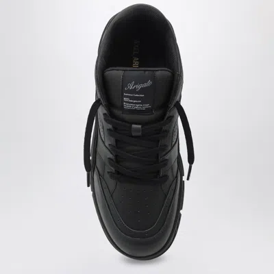 Axel Arigato Area Lo Sneakers In Black Suede And Leather In Black