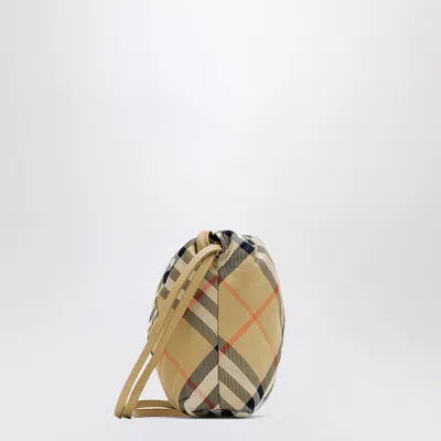Burberry Beige Soft Bag Check Pattern