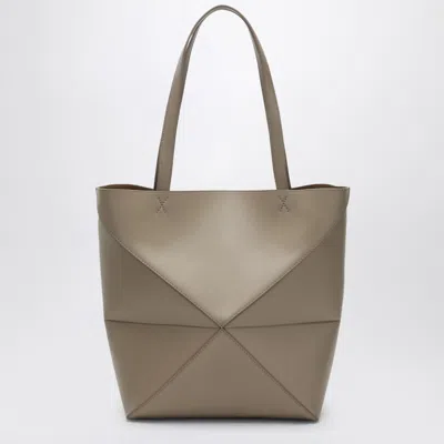 Loewe Puzzle Fold Tote Bag Medium Sand Colour Women