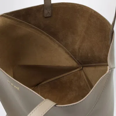 Loewe Puzzle Fold Tote Bag Medium Sand Colour Women