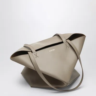 Loewe Puzzle Fold Tote Bag Medium Sand Colour Women