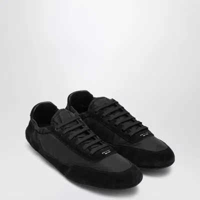 Prada Collapse Re-nylon And Suede Sneaker Men
