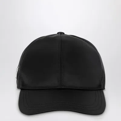 Prada Black Re-nylon Baseball Cap