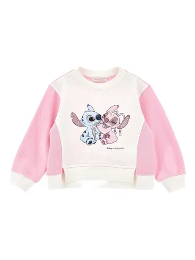 Monnalisa Stitch &amp; Angel Sweatshirt