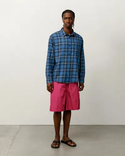Stussy Elasticated Waist Shorts In Pink