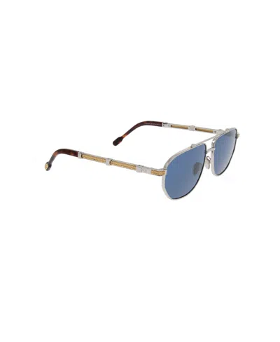 Fred Logo Sunglasses In Blue