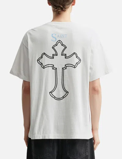 Saint Michael 2pc Ss Tee 2pac In White