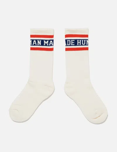 Human Made Line Socks In Red