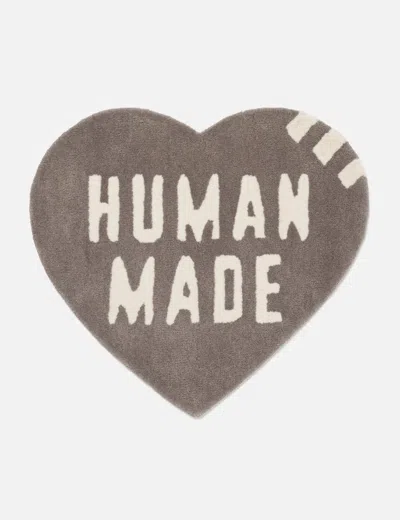 Human Made Heart Rug Medium In Gray