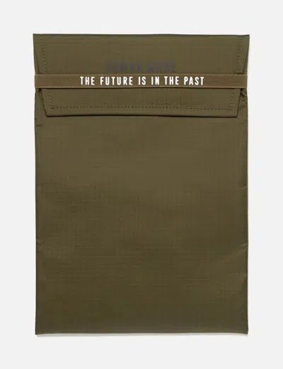 Human Made Nylon Pc/tablet Case 14 Inch In Green