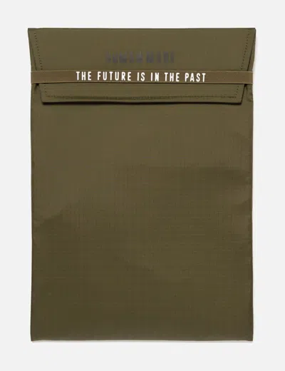 Human Made Nylon Pc/tablet Case 14 Inch In Green